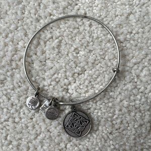 Alex and Ani Celtic Knot Silver Bracelet Bangle